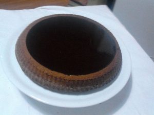 Torta rovesciata al cioccolata
