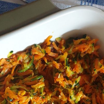 carote e zucchine alla julienne